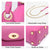 VONMAY Women Small Crossbody Bag Studded Evening Bags Clutch Purse Satchel Handbag for Wedding/Prom/Cocktail Party