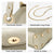 VONMAY Women Small Crossbody Bag Studded Evening Bags Clutch Purse Satchel Handbag for Wedding/Prom/Cocktail Party