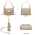 VONMAY Women Small Crossbody Bag Studded Evening Bags Clutch Purse Satchel Handbag for Wedding/Prom/Cocktail Party