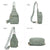 VONMAY Small Crossbody Bags for Women Sling Bag Purses Lightweight Chest Handbags Backpack for Hiking Cycling Work Travel