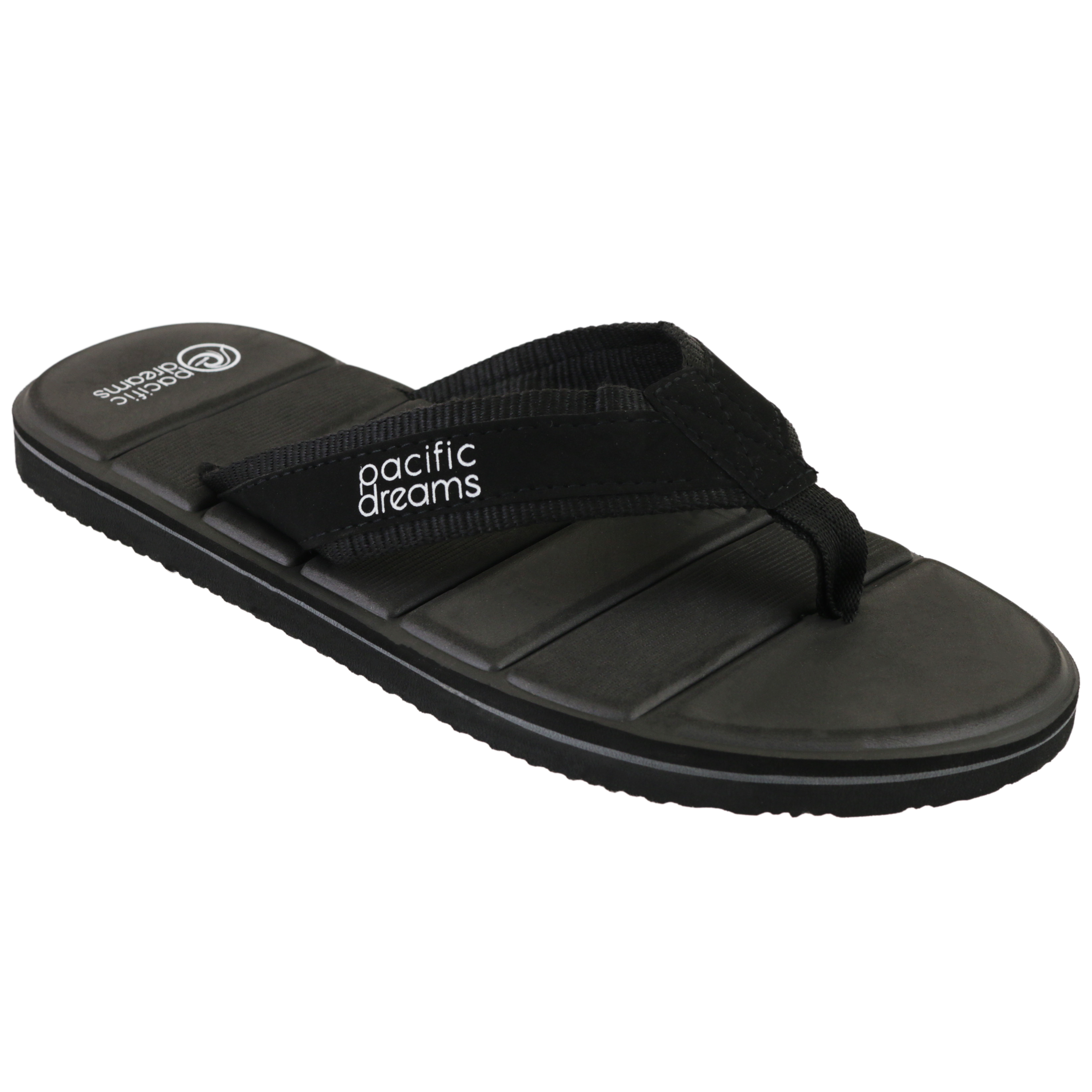 VONMAY Men s T Flip Flops Fabric Strap Thong Sandals Waterproof Outdoo