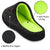VONMAY Women's Slippers Two-Tone Cozy House Shoes Open Back Memory Foam Slippers Indoor Outdoor