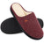 VONMAY Women's Slippers Two-Tone Cozy House Shoes Open Back Memory Foam Slippers Indoor Outdoor