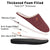 VONMAY Women's Slippers Two-Tone Cozy House Shoes Open Back Memory Foam Slippers Indoor Outdoor
