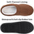 VONMAY Men's Slippers Cozy House Shoes Memory Foam Slip On Clog  Garden Shoes