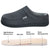 VONMAY Men's Slippers Fuzzy House Shoes Memory Foam Slip On Clog Plush Wool Fleece Garden Shoes
