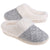 VONMAY Women's Comfy Slippers Fuzzy House Shoes Memory Foam Slip-on Indoor Outdoor