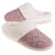 VONMAY Women's Comfy Slippers Fuzzy House Shoes Memory Foam Slip-on Indoor Outdoor