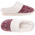 VONMAY Women's Comfy Slippers Fuzzy House Shoes Memory Foam Slip-on Indoor Outdoor