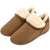 VONMAY Women's Faux Fur Suede House Bootie Slippers Memory Foam Slippers Anti-Skid Winter Boot Indoor Outdoor