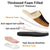 VONMAY Men's Comfy Fuzzy House Slipper Scuff Memory Foam Slip on Warm Moccasin Style Indoor Outdoor