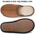 VONMAY Men's Suede Closed Toe Scuff Slipper Comfy Memory Foam Clog Lightweight Warm House Bedroom Shoes