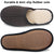 VONMAY Men's Suede Closed Toe Scuff Slipper Comfy Memory Foam Clog Lightweight Warm House Bedroom Shoes