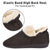 VONMAY Men's Faux Fur Suede House Bootie Slippers Memory Foam Slippers Anti-Skid Winter Boot Indoor Outdoor