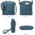 VONMAY Large Crossbody Bags for Women Triple Zip Pocket Cross Body Purses and Handbags