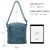 VONMAY Large Crossbody Bags for Women Triple Zip Pocket Cross Body Purses and Handbags