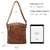 VONMAY Large Crossbody Bags for Women Triple Zip Pocket Cross Body Purses and Handbags