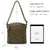 VONMAY Large Crossbody Bags for Women Triple Zip Pocket Cross Body Purses and Handbags