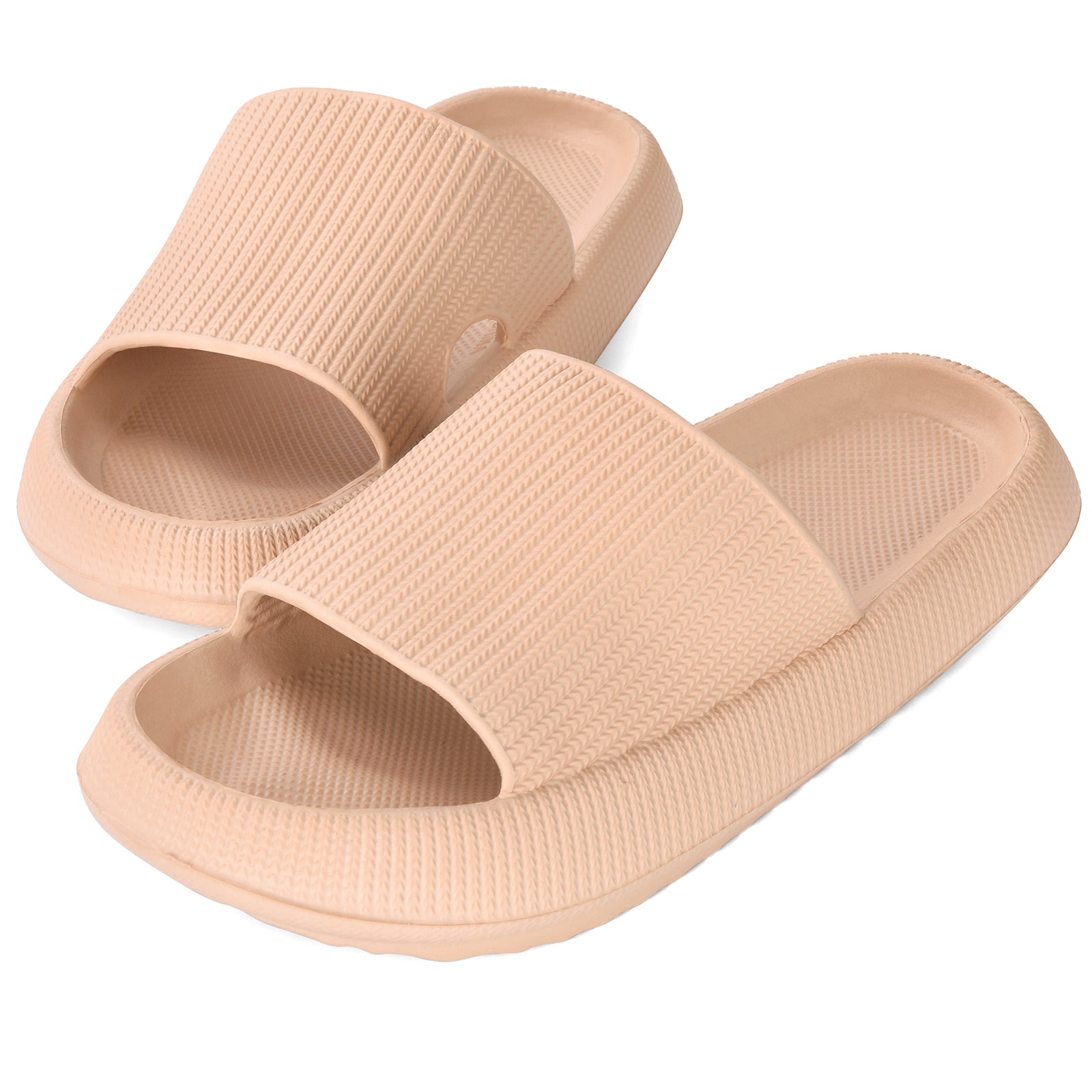 NEQTSUM Smiley Face Slippers for Women and Men Pillow Slides Sandals for  Girls and Boys Indoor