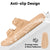 VONMAY Slides Sandals for Women and Men Sandals Soft Thick Sole Adjustable Pillow Sandals with Double Buckle