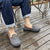 VONMAY Men's Moccasin Slippers Plush Lining Warm House Shoes Faux Fur Soft Memory Foam Indoor & Outdoor